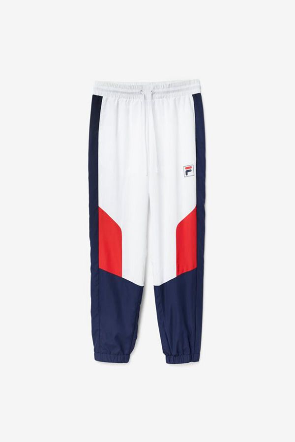 Pantalones Fila Hombre Blancas / Azul Marino / Rojas - Cyril - España 087529AHZ